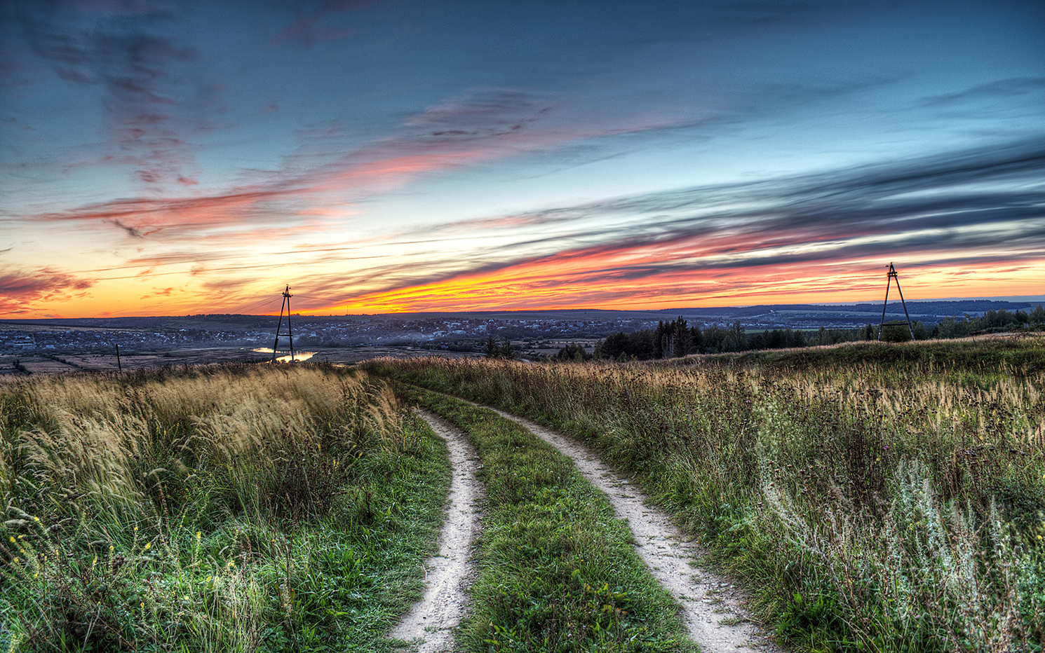 Конец жаркого дня