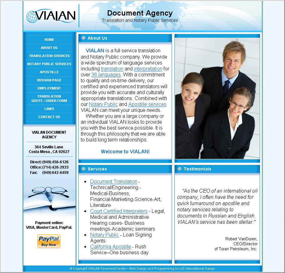 VIALAN Document Agency