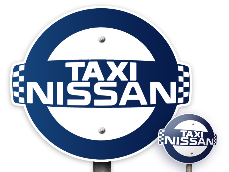 Логотип &quot;Taxi-Nissan&quot;