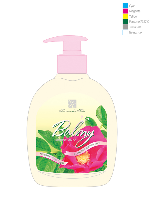 Жидкое мыло для рук Balmy с шиповником