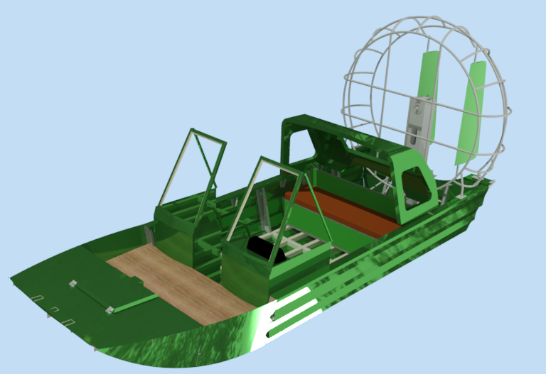 3D моделирование аэробота