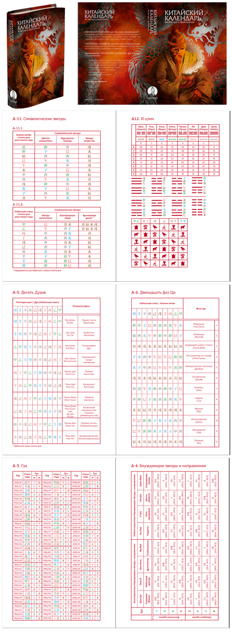 Книжка &quot;Китайский календарь&quot;