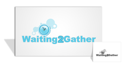 Логотип для сайта. WaitingToGather. Версия 2