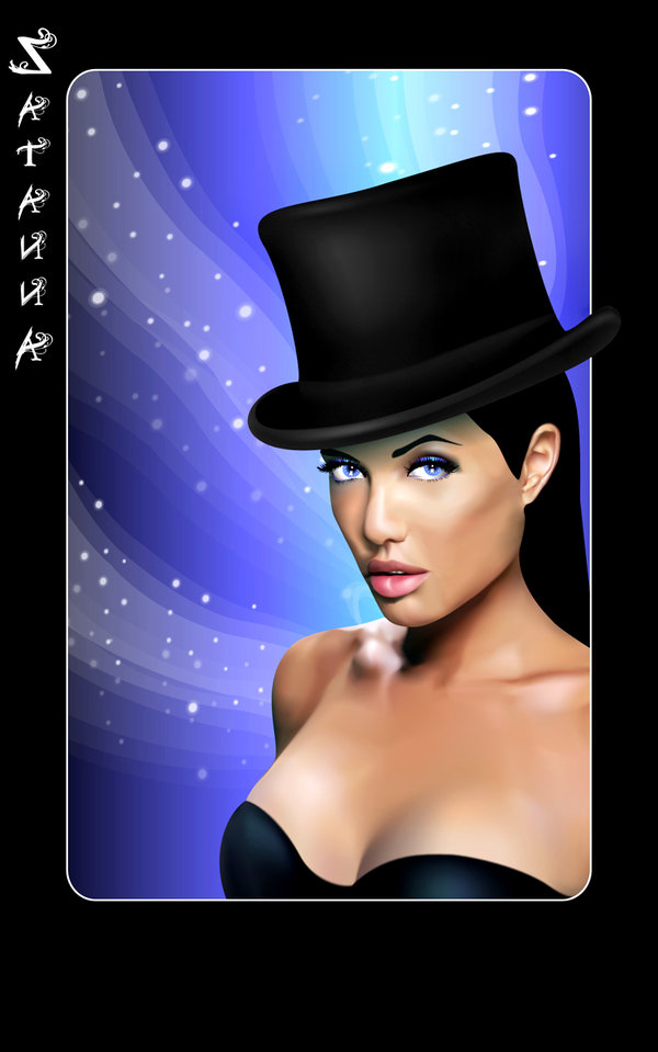 Angelina as Zatanna