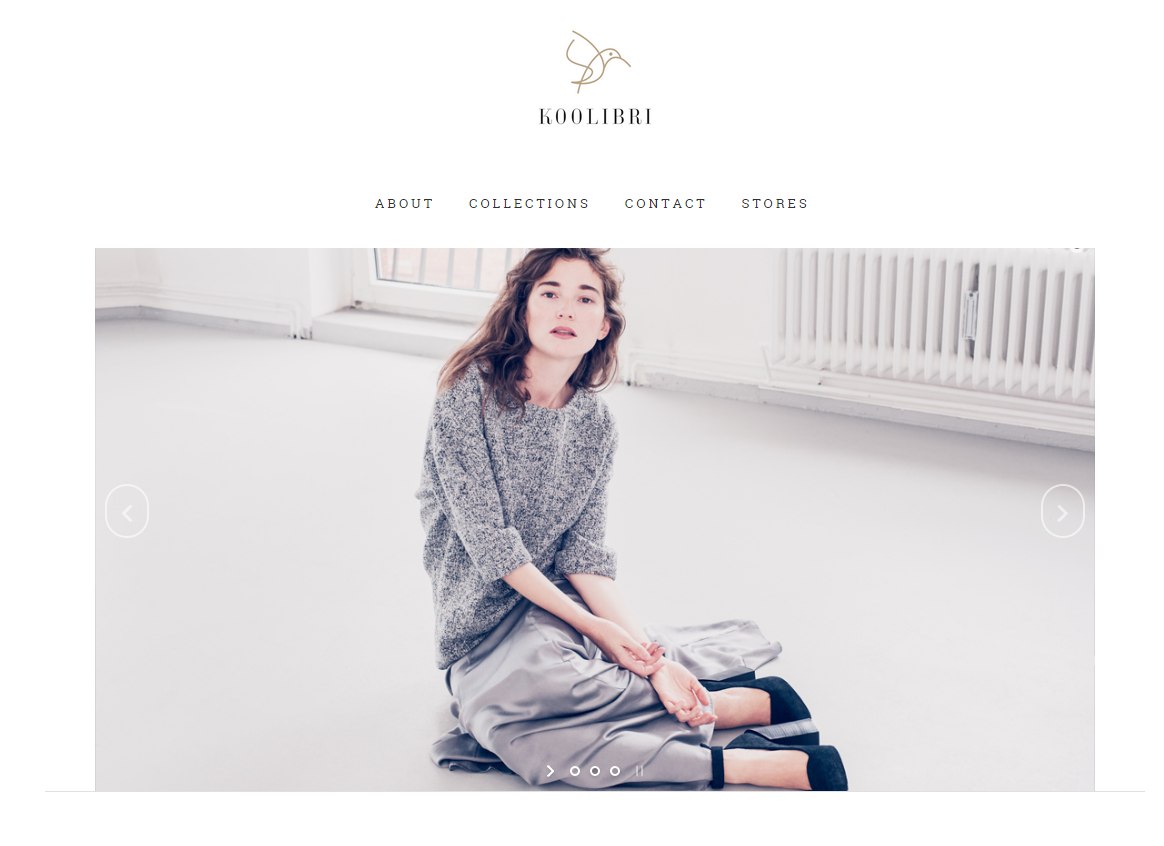 Сайт создателей дизайнерской одежды