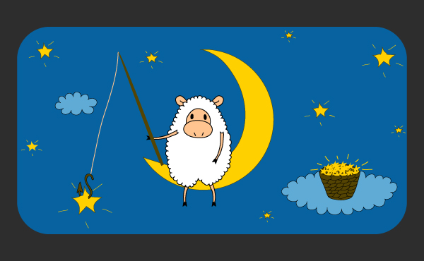 Иллюстрация в векторе для открытки