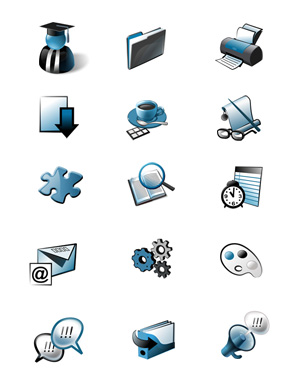 Набор иконок для портала ЛЭТИ