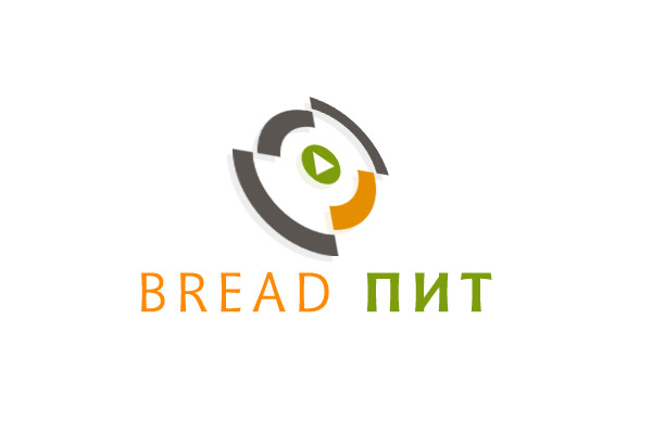 вариант лого Bread Пит