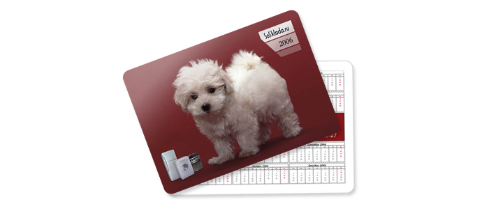 Дизайн карманного календаря для интернет-магазина «Sosklada.ru»