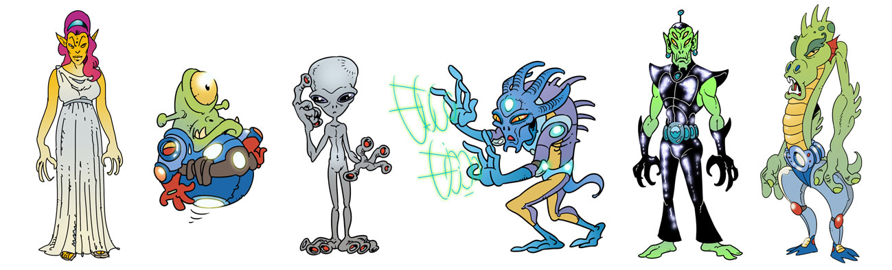 персонажи инопланетяне