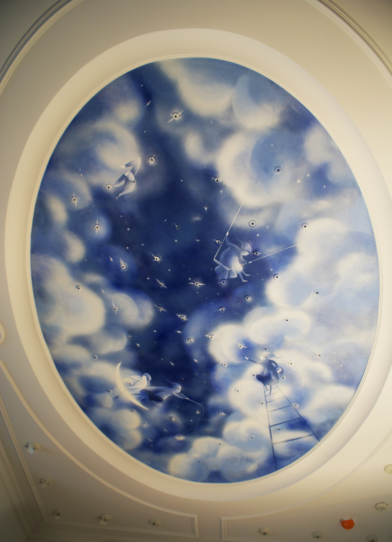 роспись потока в детской