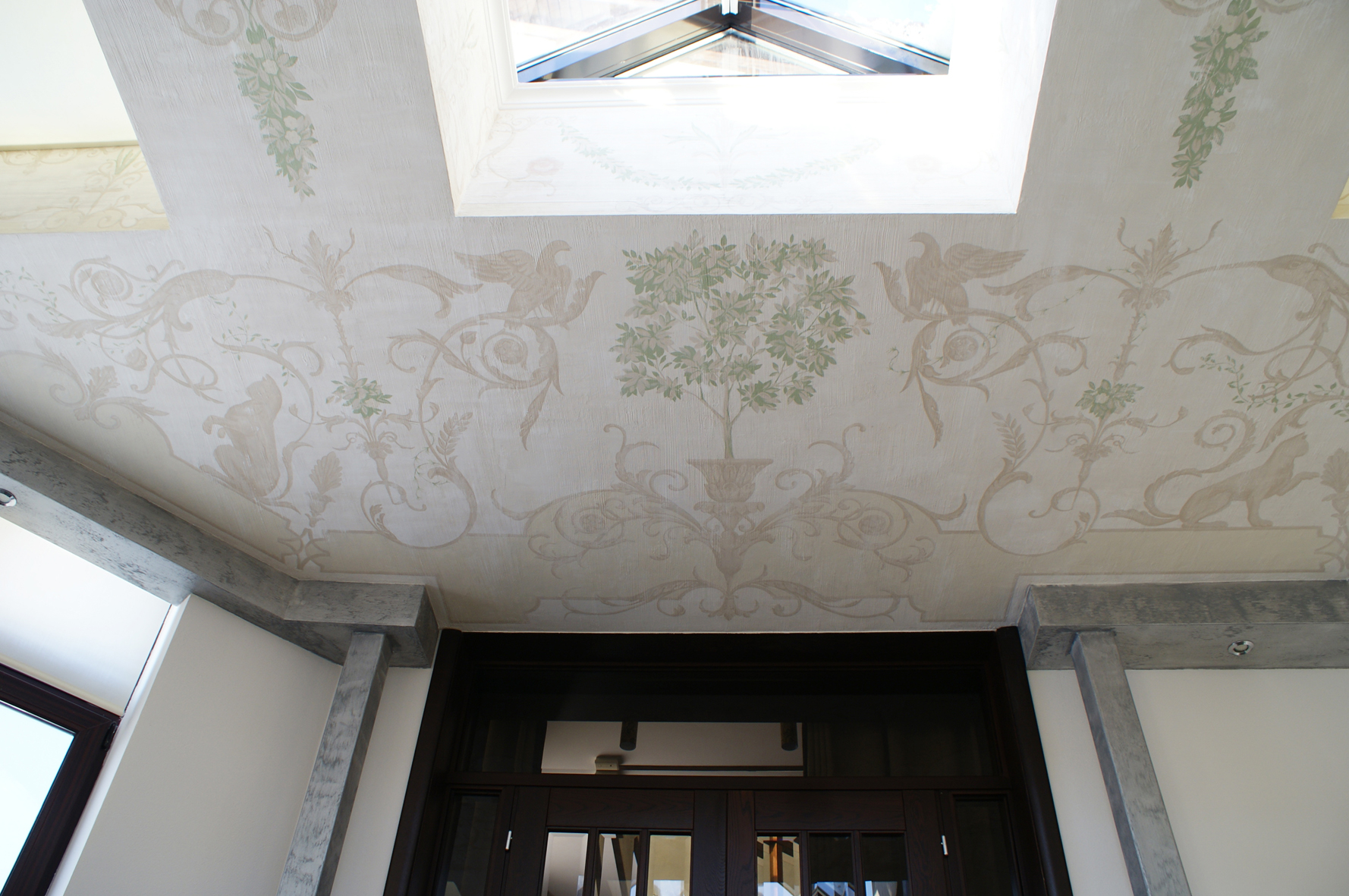 роспись потолка