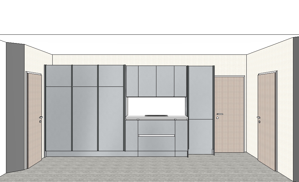 4 проходная кухня правая стена