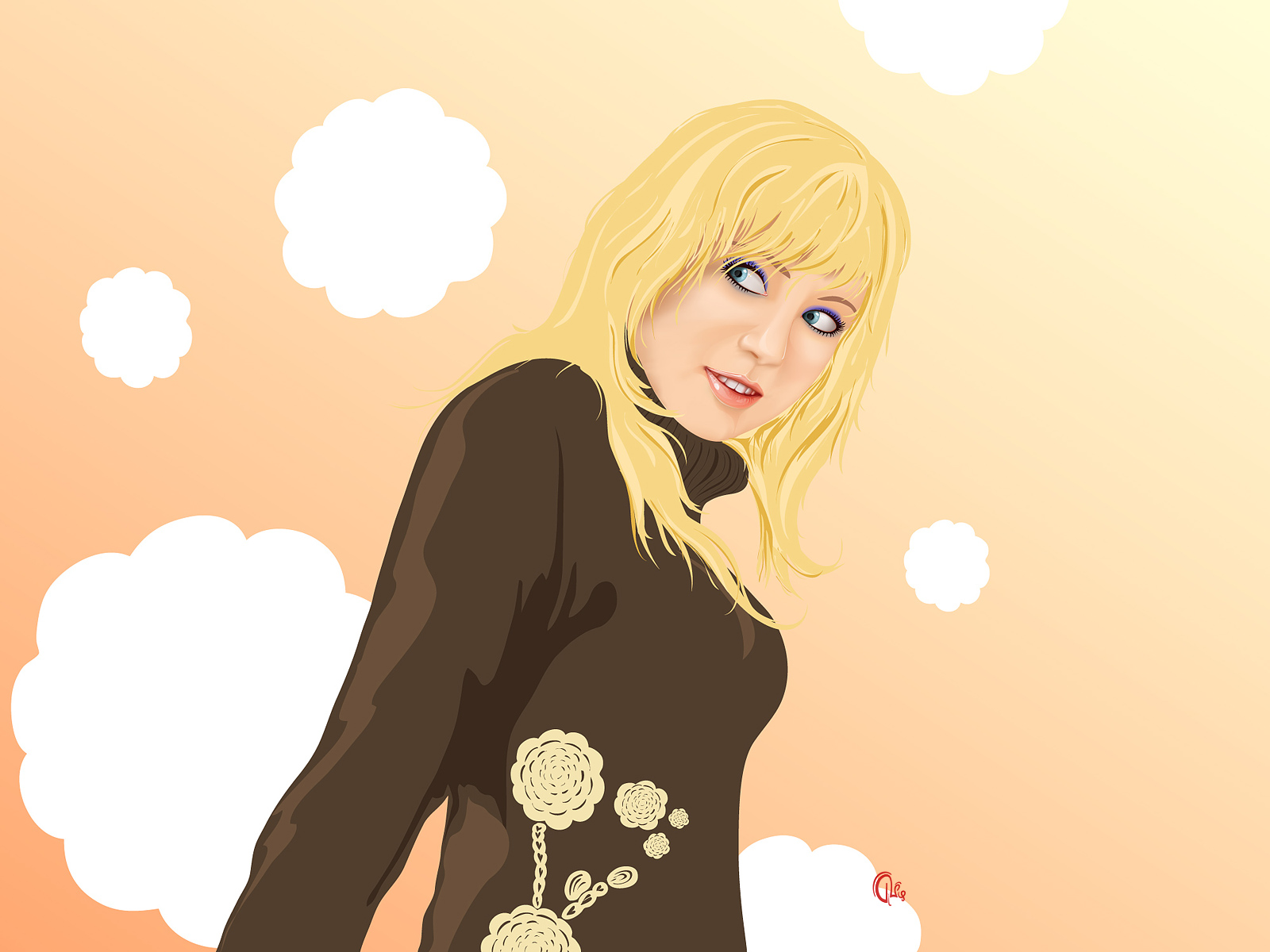 Настя. Вектор.