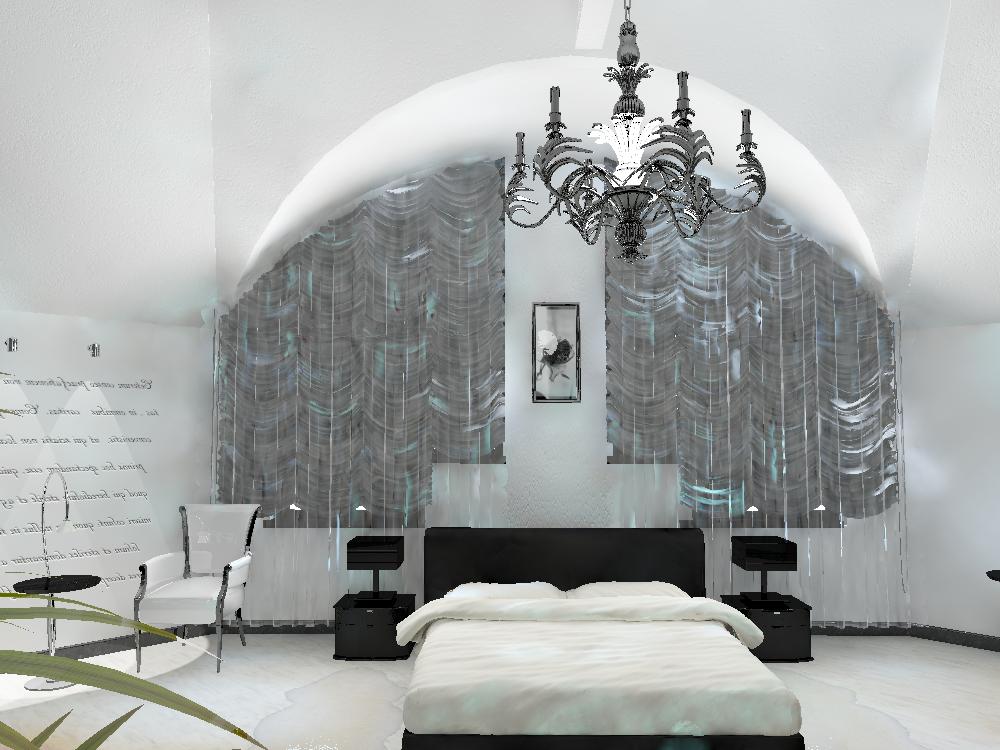 Black&amp;White  Bedroom