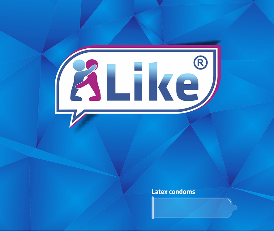 Logo Like, latex condoms