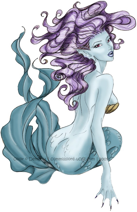 color commiss Mermaid